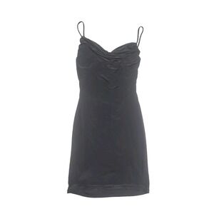 Saints 21 Strappy Backless Mini Dress Black Small